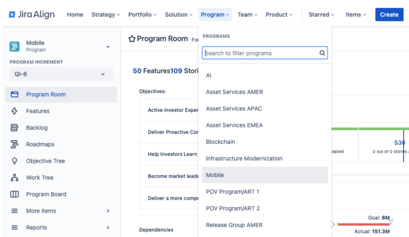 Jira Align:  new navigation experience, a  forecasting feature, and more