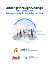 Leading through change: The C-suite’s role in enterprise agile transformation