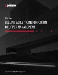 Selling agile transformation to upper management