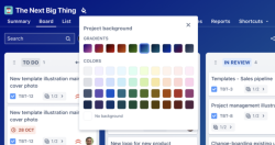 Beautify Jira Work Management with new color backgrounds