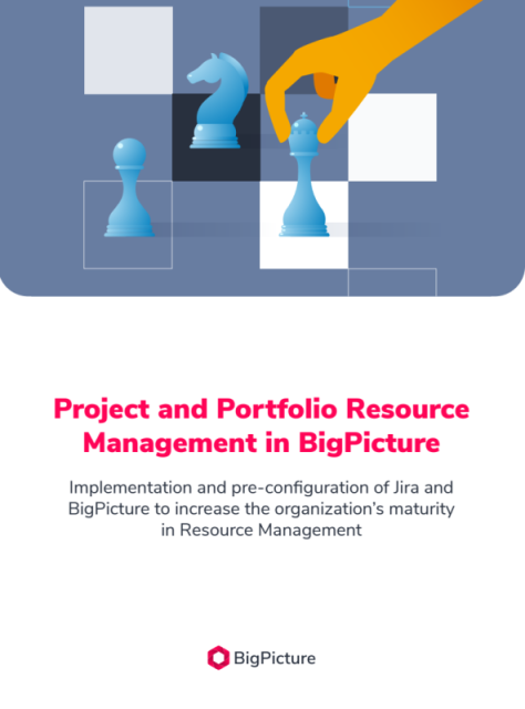 Project and portfolio resource management in BigPicture