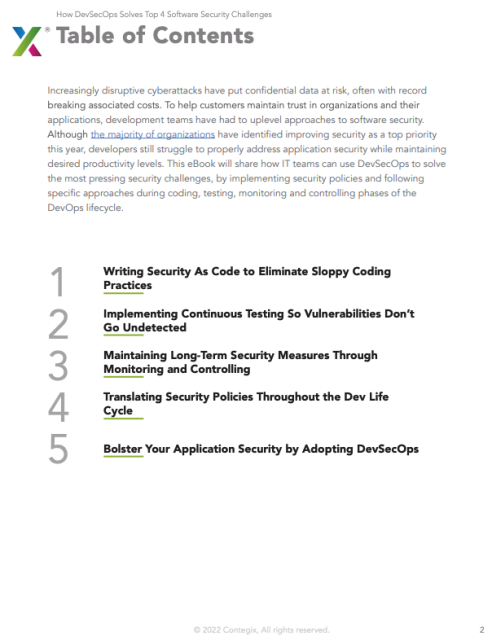 How DevSecOps solves the top four software security challenges