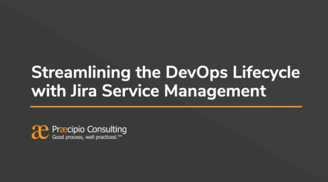 Streamlining the DevOps lifecycle with Jira Service Management