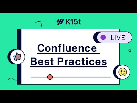 Let's Structure Atlassian Confluence for Success – Best Practices – Livestream